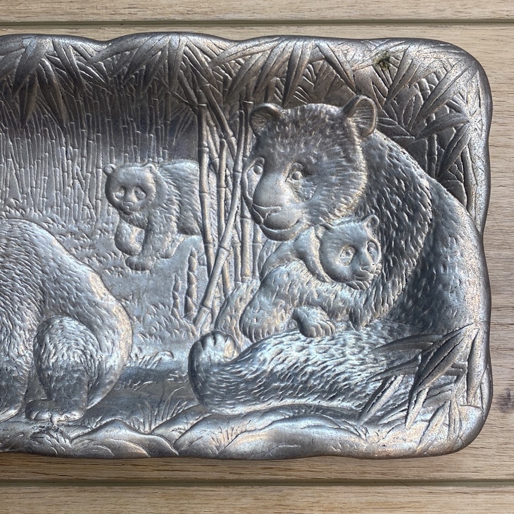 Vintage Arthur Court Panda Tray - Picture 4 of 11